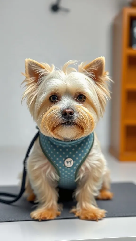 トリミング前後の柴犬の比較写真